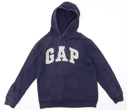 Mens UK Size XS Gap Blue Pullover Hoodie