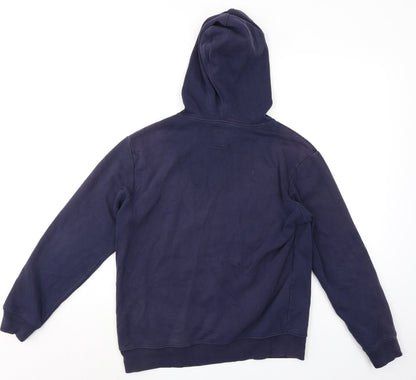 Mens UK Size XS Gap Blue Pullover Hoodie