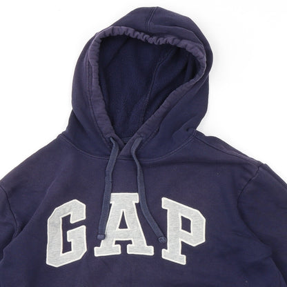 Mens UK Size XS Gap Blue Pullover Hoodie