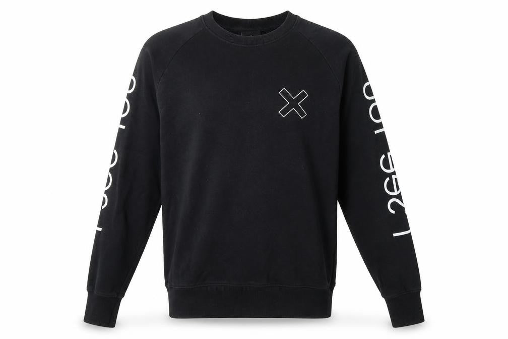 Mens UK Size S Earth Positive Black Pullover Sweatshirt