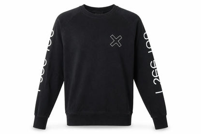 Mens UK Size S Earth Positive Black Pullover Sweatshirt