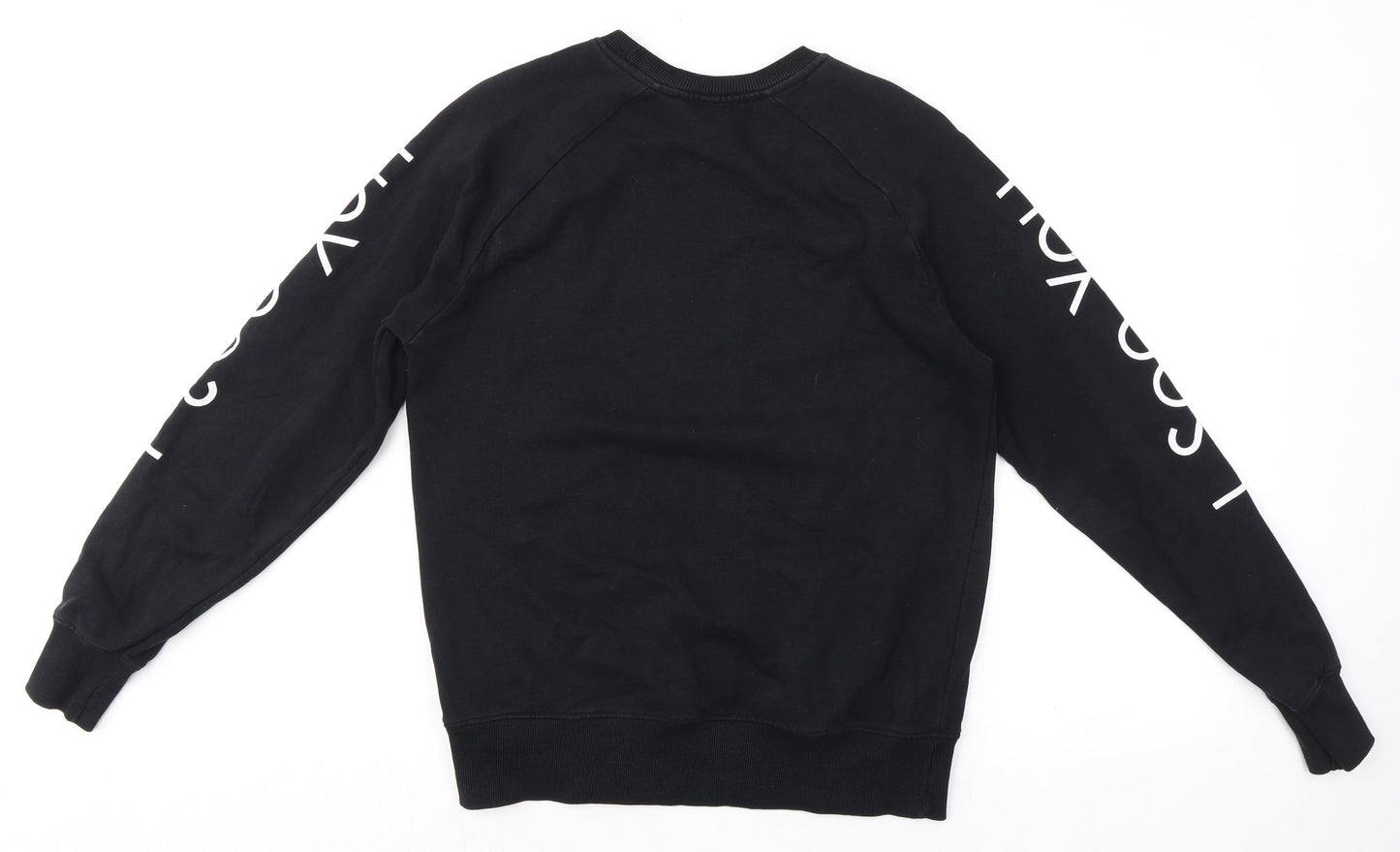 Mens UK Size S Earth Positive Black Pullover Sweatshirt
