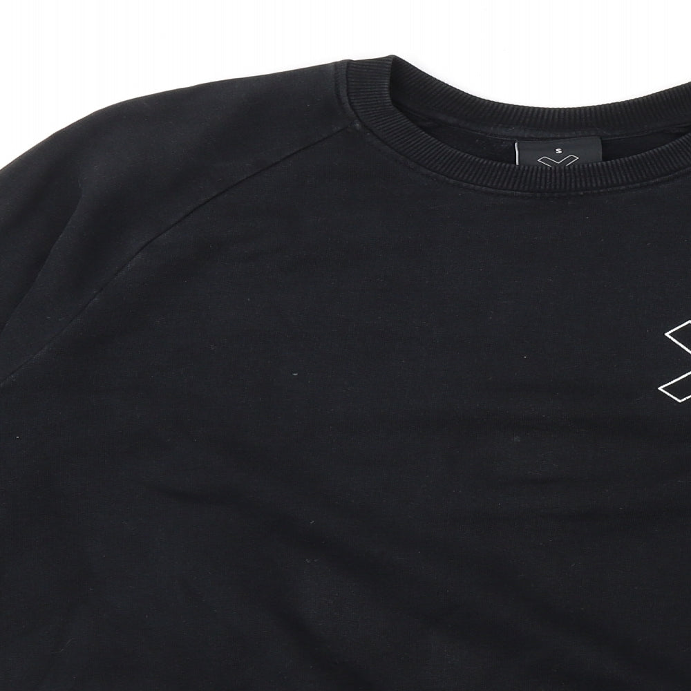 Mens UK Size S Earth Positive Black Pullover Sweatshirt