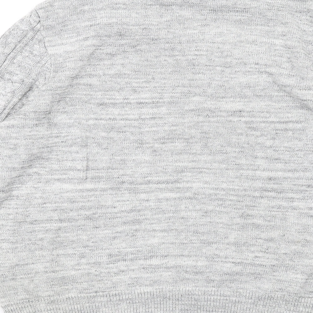 Womens UK Size L H&M Grey Pullover Jumper
