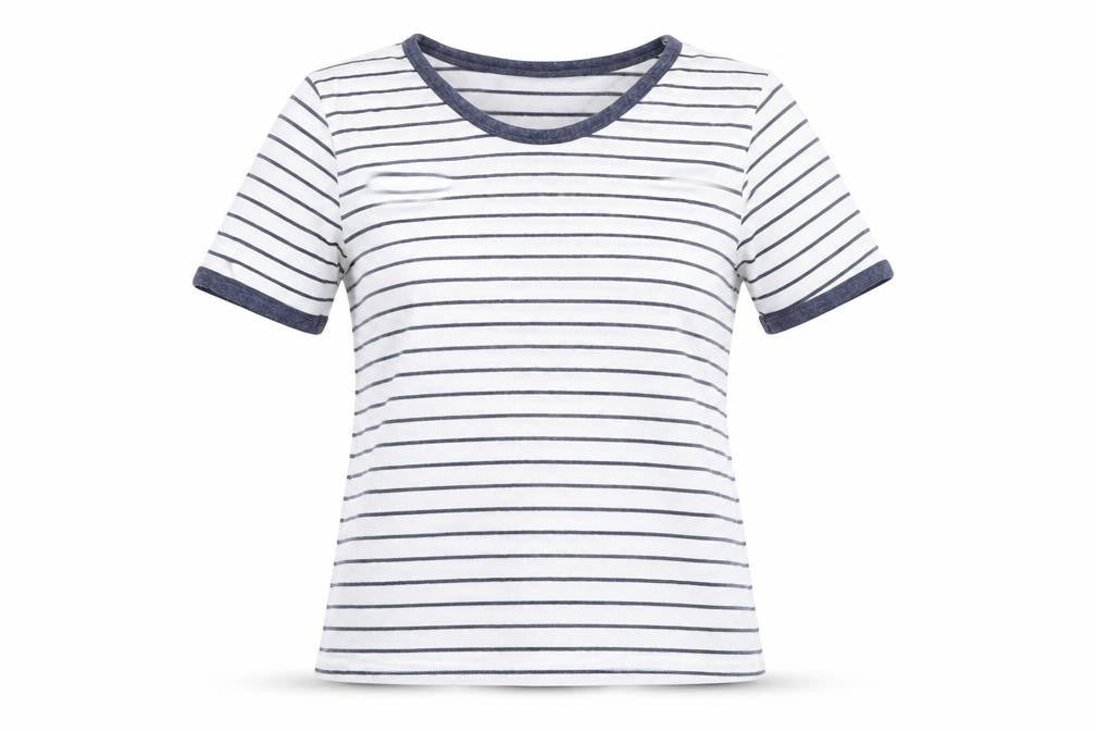 Womens UK Size 6 Topshop White Basic T-Shirt