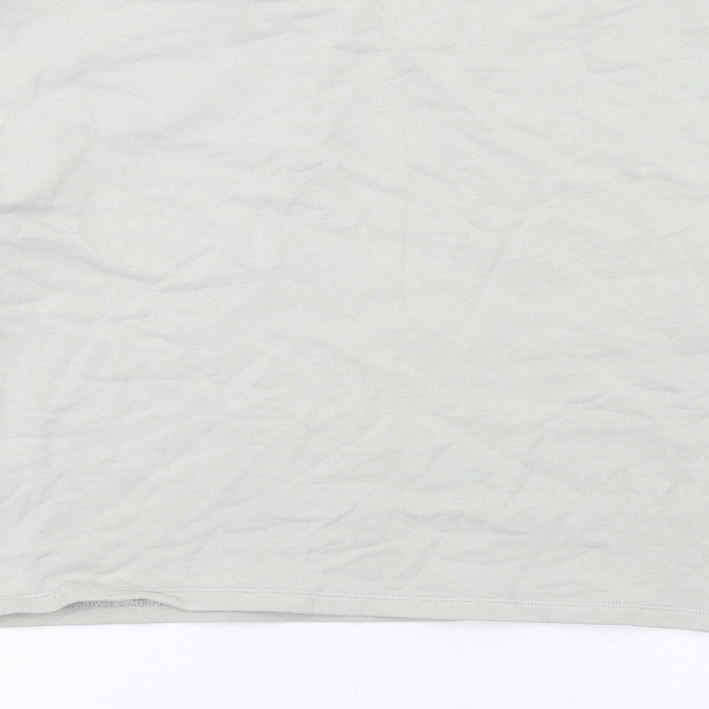 H&M Womens Grey Cotton Pullover Sweatshirt Size L Pullover