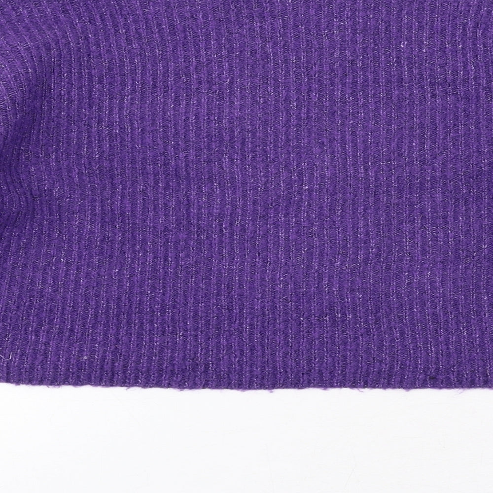 Womens UK Size S H&M Purple Pullover Jumper