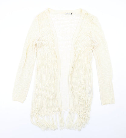 Womens UK Size S Only Ivory Cardigan Jumper