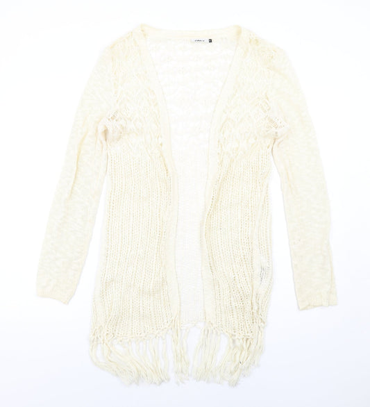 Womens UK Size S Only Ivory Cardigan Jumper