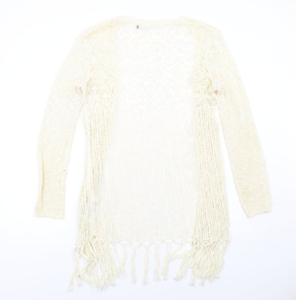 Womens UK Size S Only Ivory Cardigan Jumper