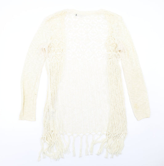 Womens UK Size S Only Ivory Cardigan Jumper