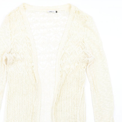 Womens UK Size S Only Ivory Cardigan Jumper