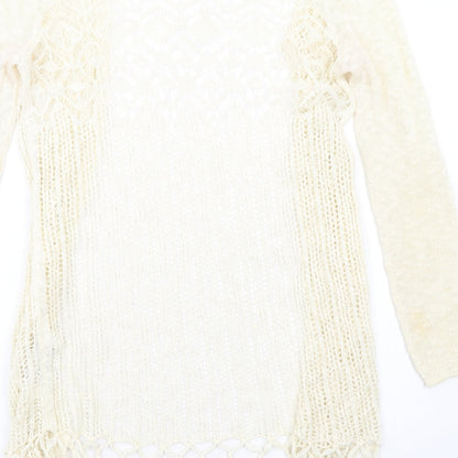 Womens UK Size S Only Ivory Cardigan Jumper