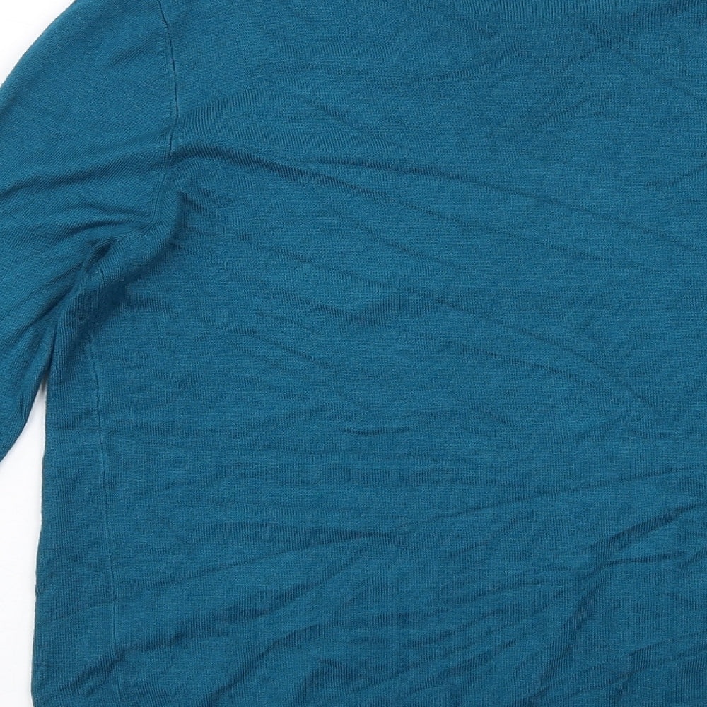 Womens UK Size 12 Bonmarché Blue Pullover Jumper