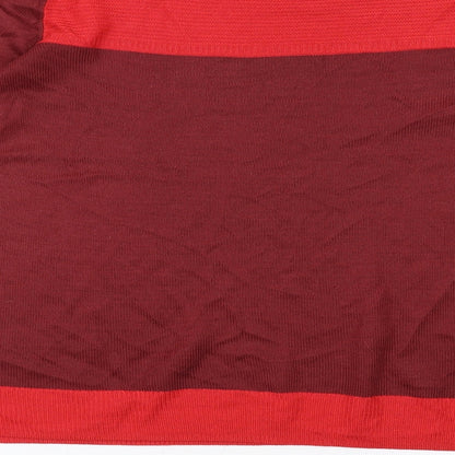 Womens UK Size 8 Classic Red Pullover Jumper