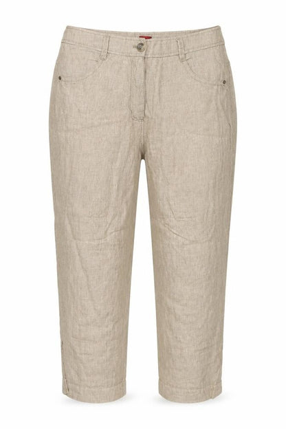 Womens UK Size 12 Olsen Regular Fit  Brown Trousers