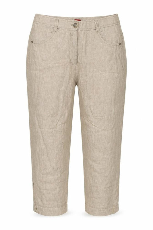 Womens UK Size 12 Olsen Regular Fit  Brown Trousers