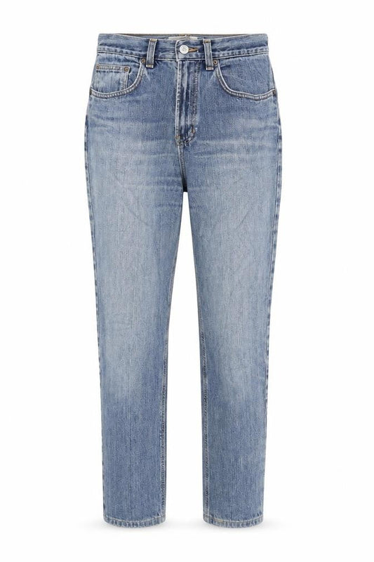 Womens UK Size 6 Gap Regular Fit Straight Blue Jeans
