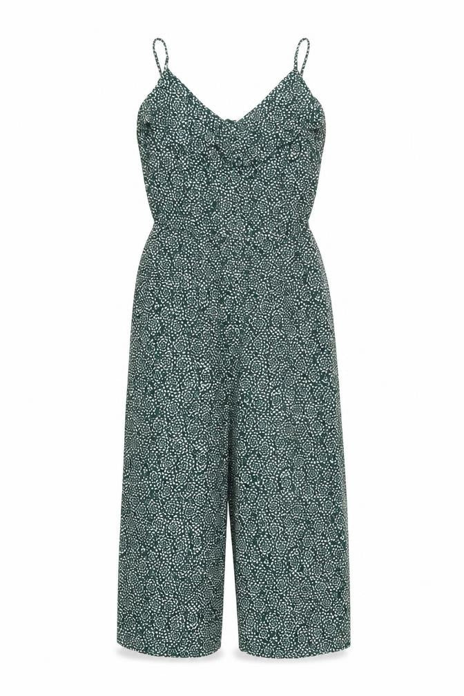Womens UK Size 6 NEXT One-Piece Green Jumpsuit