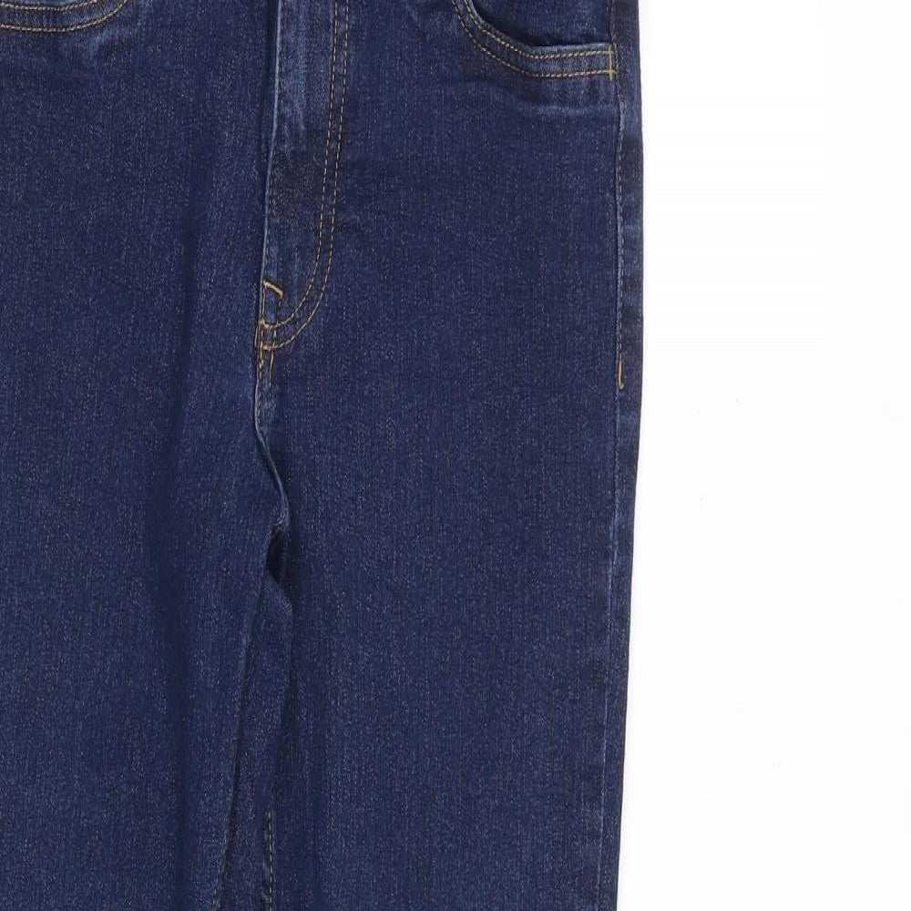 Womens UK Size 10 H&M Regular Fit Skinny Blue Jeans