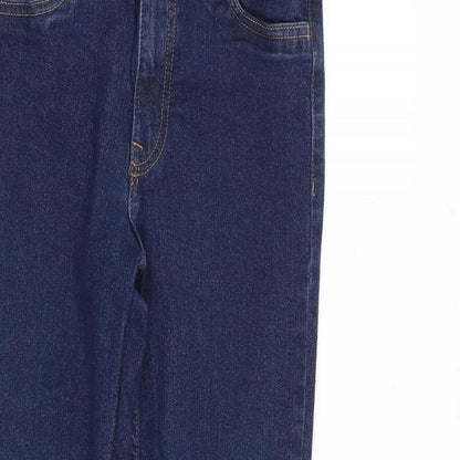 Womens UK Size 10 H&M Regular Fit Skinny Blue Jeans