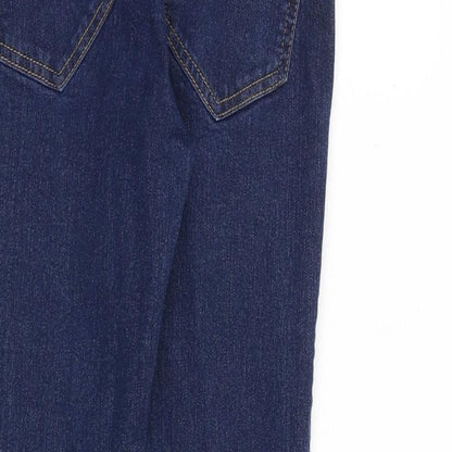 Womens UK Size 10 H&M Regular Fit Skinny Blue Jeans