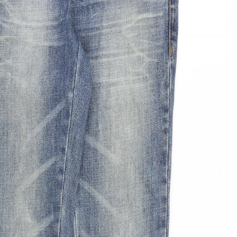Only Womens Blue Cotton Skinny Jeans Size 26 in L32 in Regular Zip