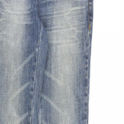 Only Womens Blue Cotton Skinny Jeans Size 26 in L32 in Regular Zip