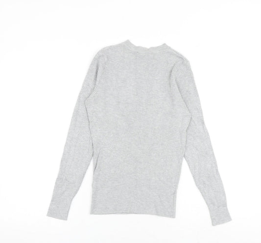 Womens UK Size 10 Marks and Spencer Grey Pullover Jumper