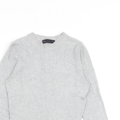 Womens UK Size 10 Marks and Spencer Grey Pullover Jumper
