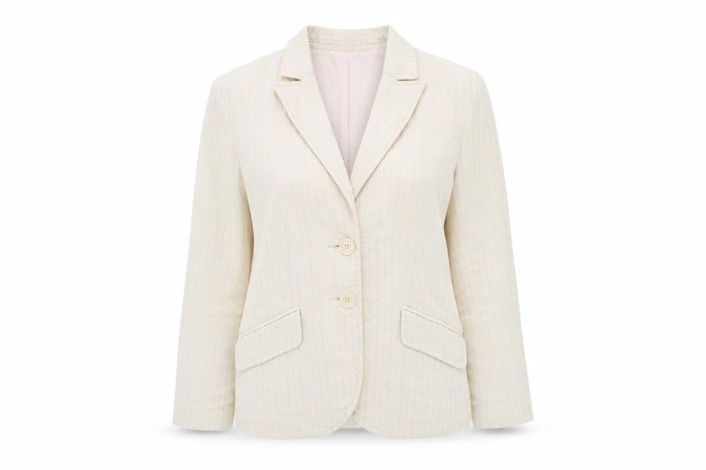 Womens UK Size 12 H&M Beige Jacket