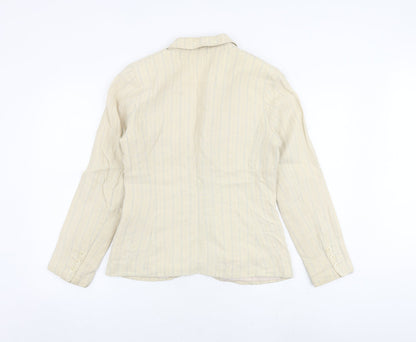 Womens UK Size 12 H&M Beige Jacket