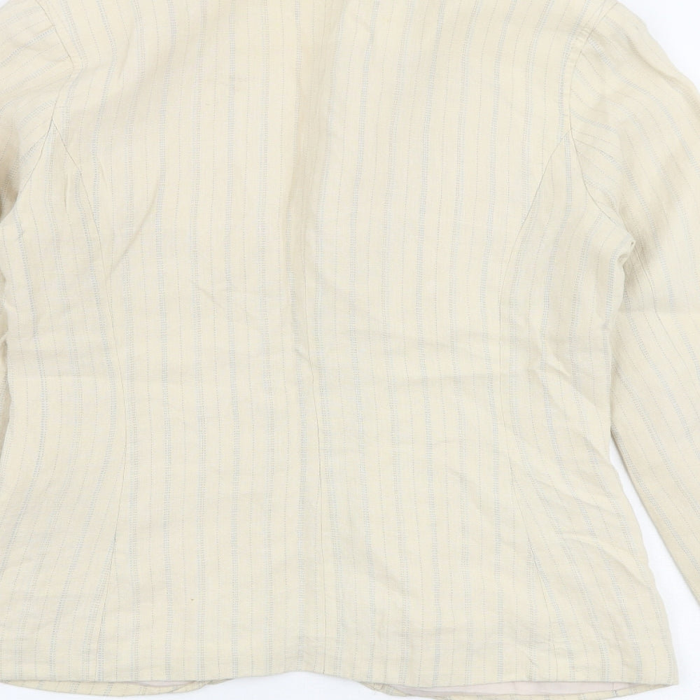Womens UK Size 12 H&M Beige Jacket