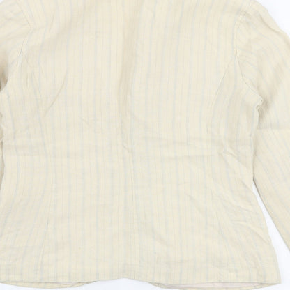 Womens UK Size 12 H&M Beige Jacket