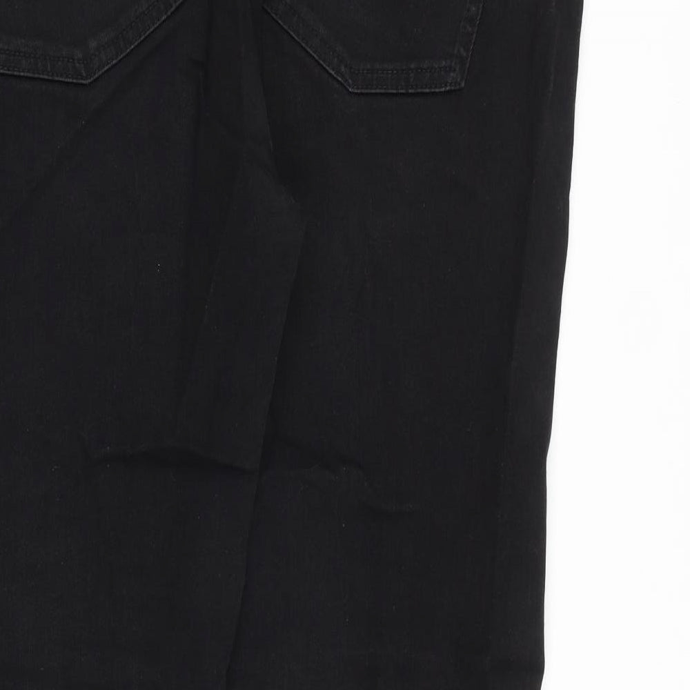 ASOS Womens Black Cotton Skinny Jeans Size 38 in L32 in Regular Zip