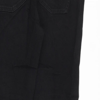 ASOS Womens Black Cotton Skinny Jeans Size 38 in L32 in Regular Zip
