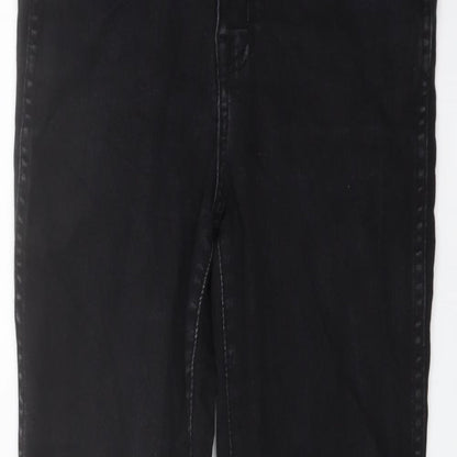 Kirkland Womens Black Cotton Skinny Jeans Size 6 L29 in Regular Button