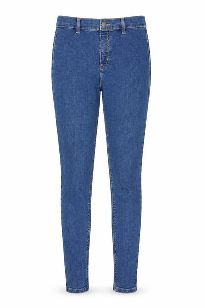 Womens UK Size 27 in Topshop Regular Fit Skinny Blue Jeans