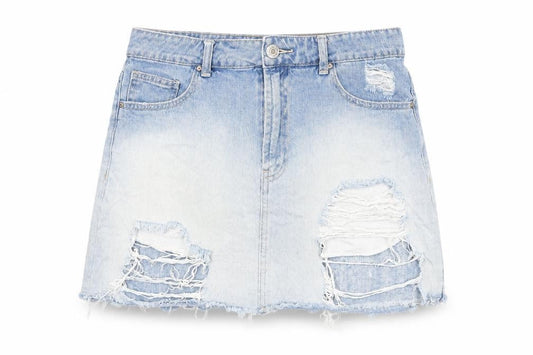 Womens UK Size 28 in FOREVER 21 Mini Denim Skirt