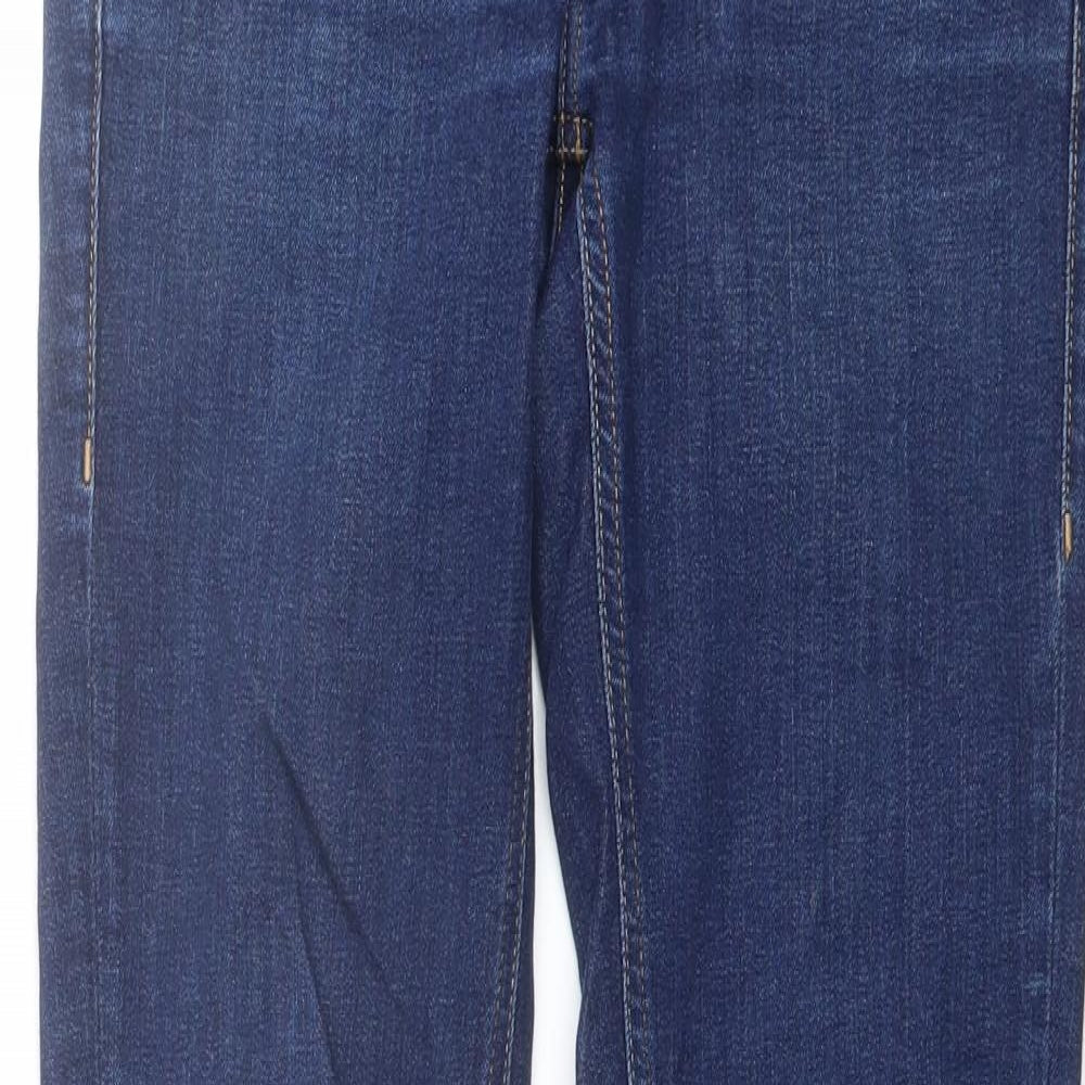 Mustang Womens Blue Cotton Skinny Jeans Size 27 in L32 in Regular Button