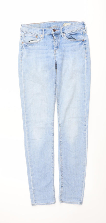 Womens UK Size 26 in H&M Regular Fit Skinny Blue Jeans