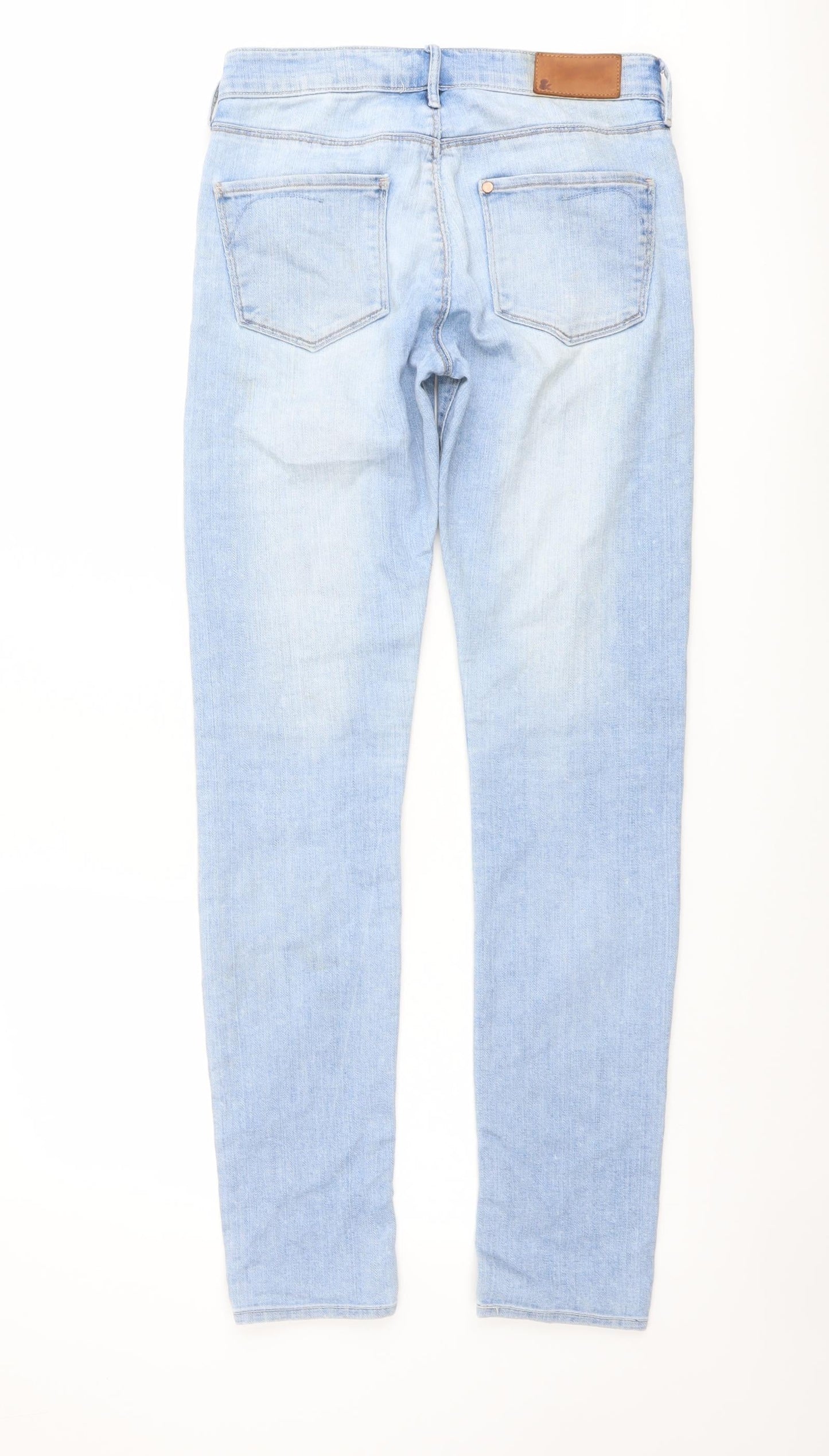 Womens UK Size 26 in H&M Regular Fit Skinny Blue Jeans