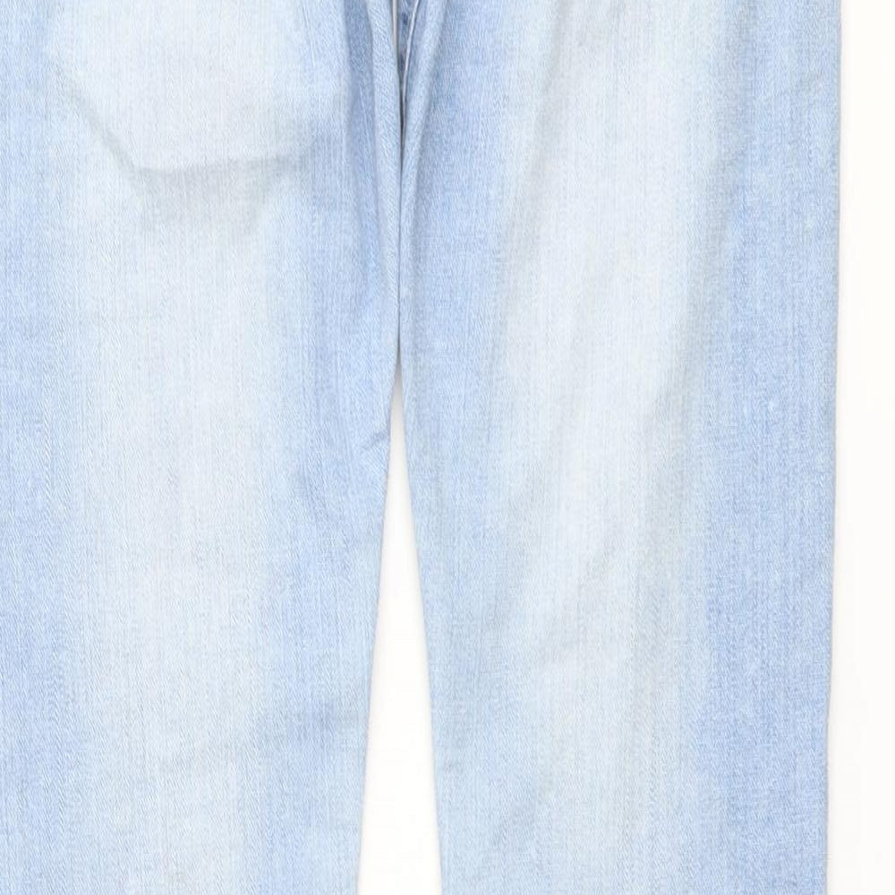 Womens UK Size 26 in H&M Regular Fit Skinny Blue Jeans