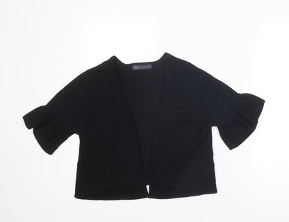 Womens UK Size M Marks and Spencer Black Cardigan Jumper
