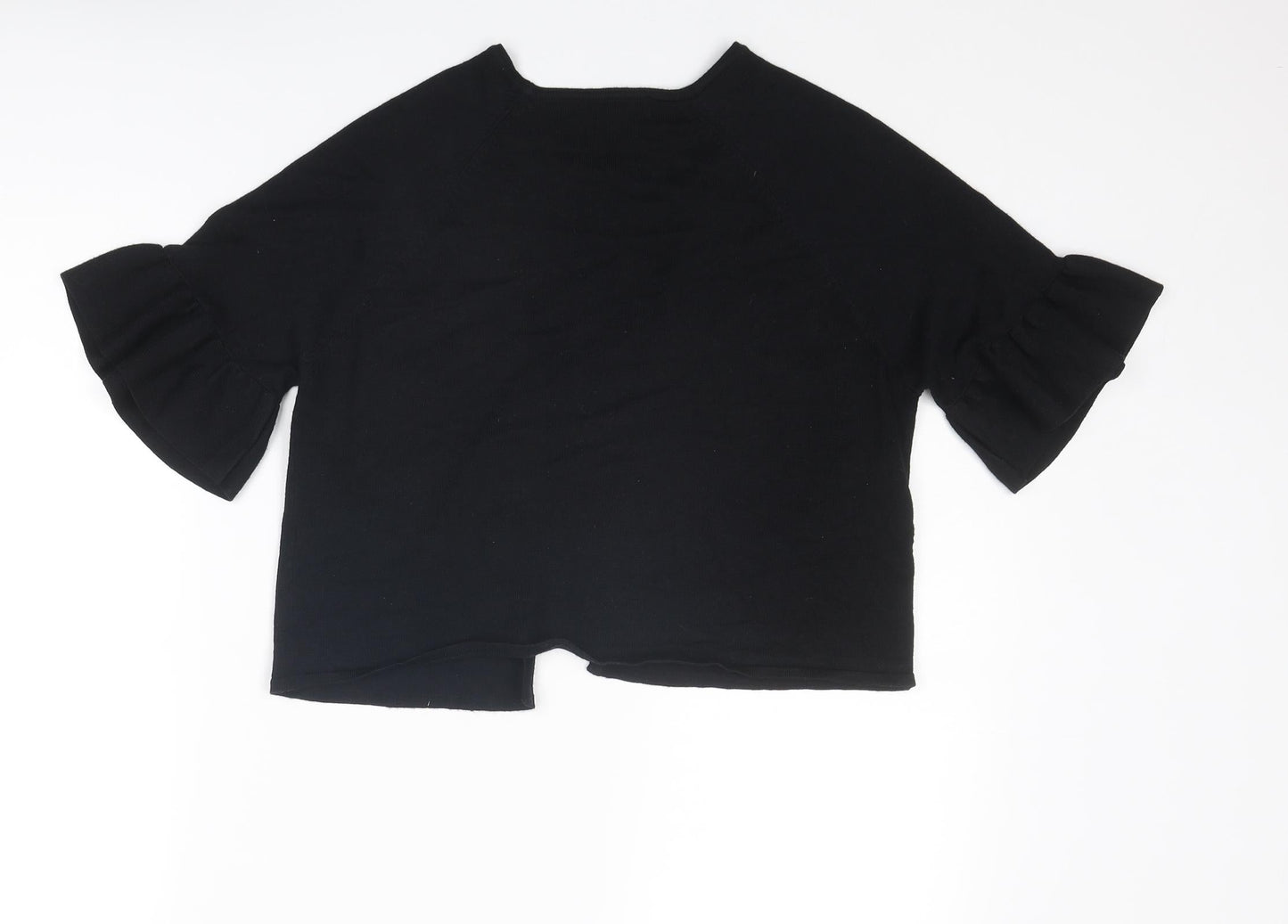 Womens UK Size M Marks and Spencer Black Cardigan Jumper