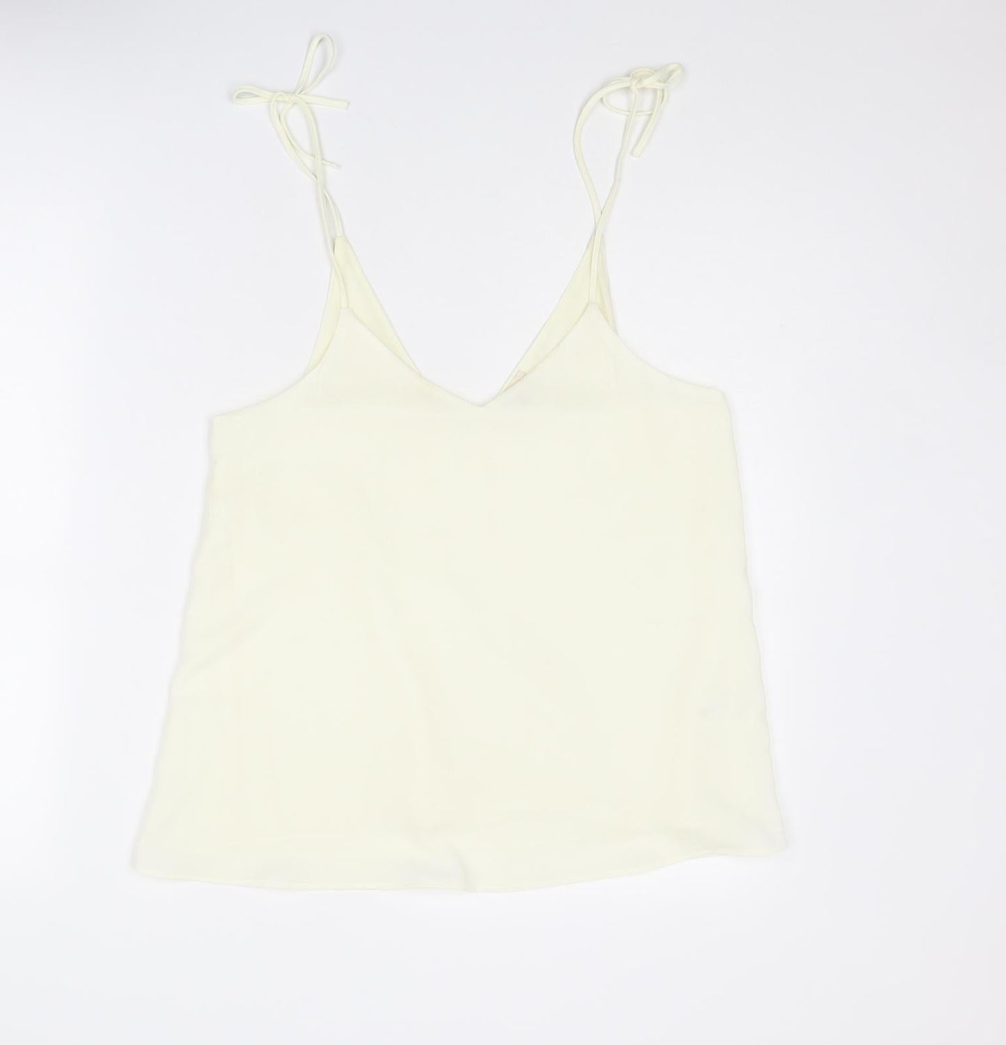 Womens UK Size 8 River Island Ivory Camisole Tank