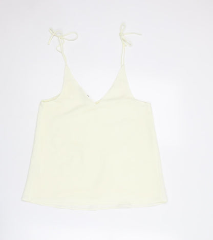 Womens UK Size 8 River Island Ivory Camisole Tank