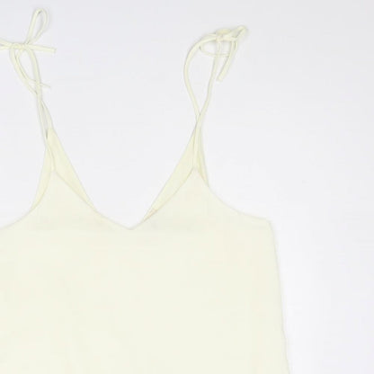Womens UK Size 8 River Island Ivory Camisole Tank