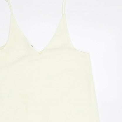 Womens UK Size 8 River Island Ivory Camisole Tank