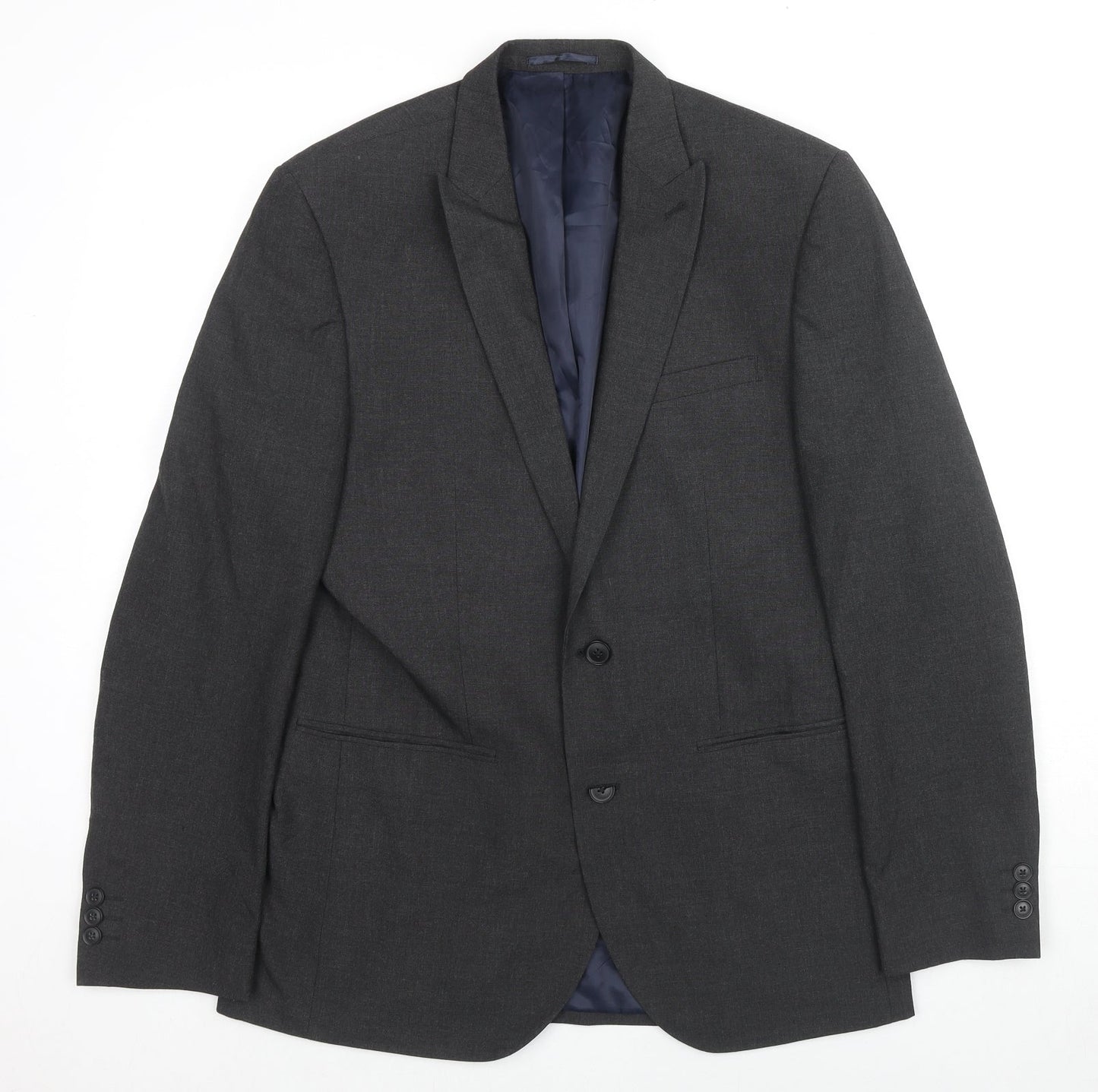Mens UK Size 40 NEXT Regular Black Suit Jacket